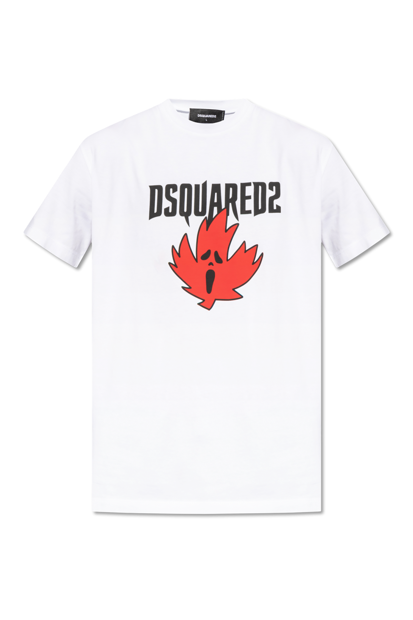 SchaferandweinerShops AG - White T - Heritage logo-print hoodie Blu - shirt  with logo Dsquared2